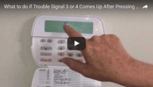 What to do if Trouble Signal 3 or 4 Comes Up After Pressing Asterisk 2