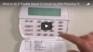 What to do if Trouble Signal 5 Comes Up After Pressing Asterisk 2