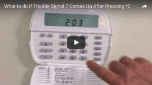What to do if Trouble Signal 7 Comes Up After Pressing Asterisk 2